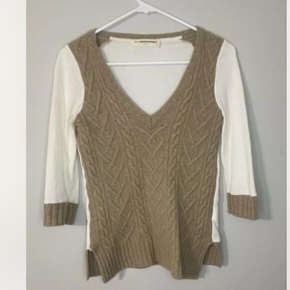 Pilcro and the Letterpress Wool Blend Long Sleeve Top - Picture 1 of 6
